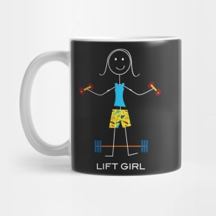 Funny Womens Weightlifting Mug